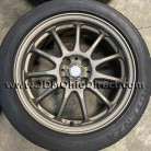 JDM WORK Emotion 11R 16" 4x100 Wheels and Tires 